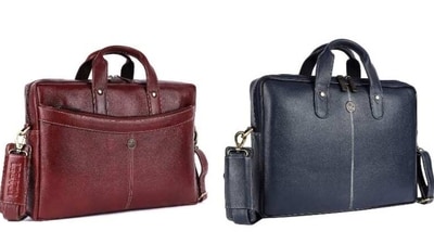 Office bags for men should be large enough to accommodate a laptop as well as small items. Office bags for men should be large enough to accommodate a laptop as well as small items.