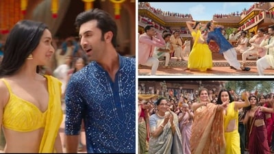 Ranbir Kapoor and Shradhha Kapoor in the song Show Me The Thumka. Ranbir Kapoor and Shradhha Kapoor in the song Show Me The Thumka.