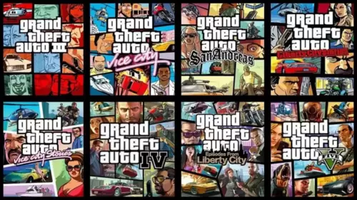 Most popular games of GTA franchise Most popular games of GTA franchise