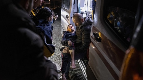 The death toll is expected to keep rising as emergency workers comb through collapsed buildings.&nbsp;(AP)