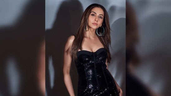 As per the official website of the label, the dress is worth £275 ( <span class='webrupee'>₹</span>27,367).&nbsp;(Instagram/@rakulpreet)