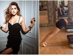 Watch: Kriti Sanon takes on the tough Treadmill Core Challenge. Watch: Kriti Sanon takes on the tough Treadmill Core Challenge.