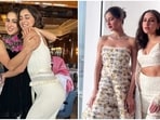 Ananya Panday and Sara Ali Khan have a blast in Doha. 