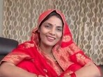 Neha Singh Rathore in her UP Mein Ka ba -2 video released on February 16.