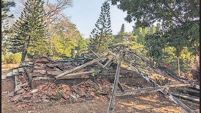 Lack of maintenance leaves iconic Chhota Kashmir garden in shambles Lack of maintenance leaves iconic Chhota Kashmir garden in shambles