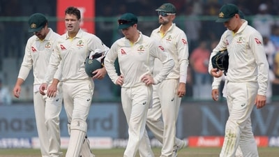 Cricket - Second Test - India v Australia - Arun Jaitley Stadium, New Delhi, India - February 19, 2023 Australia players look dejected after the match REUTERS/Adnan Abidi (REUTERS)