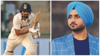 Harbhajan Singh reflected on the contrasting observations of Aakash Chopra and Venkatesh Prasad about KL Rahul's batting slump in Test cricket (AP) Harbhajan Singh reflected on the contrasting observations of Aakash Chopra and Venkatesh Prasad about KL Rahul's batting slump in Test cricket (AP)