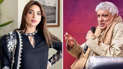 Saboor Aly slammed Pakistanis applauding Javed Akhtar. Saboor Aly slammed Pakistanis applauding Javed Akhtar.