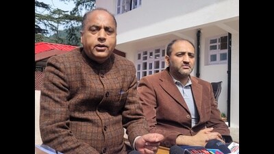 Leader of Opposition and former chief minister Jai Ram Thakur on Wednesday said that whosoever is found guilty in the Himachal Pradesh Staff Selection Commission (HPSSC) paper leak case should be punished but disbanding the commission is not a solution to the problem. (HT Photo) Leader of Opposition and former chief minister Jai Ram Thakur on Wednesday said that whosoever is found guilty in the Himachal Pradesh Staff Selection Commission (HPSSC) paper leak case should be punished but disbanding the commission is not a solution to the problem. (HT Photo)