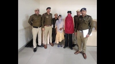 Police arrested a woman and her accomplice on Wednesday for murdering her husband, who was found dead at a vacant plot in Phase 2, Industrial Area, Panchkula, on Monday. (HT Photo)
