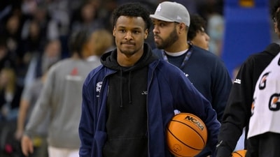 Sierra Canyon Trailblazers point guard Bronny James (0). (USA TODAY Sports)