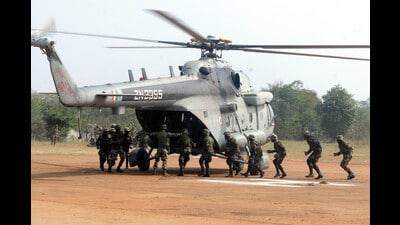 The exercise will focus on the exchange of best practices between the participating nations. (HT PHOTO)