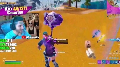 Fortnite streamer has been on for over 100 days Fortnite streamer has been on for over 100 days
