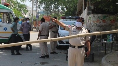 Gurugram Police. (Yogendra Kumar/HT PHOTO)