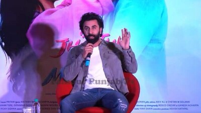 Ranbir Kapoor responded to a question about 'dicey phase' in Bollywood.