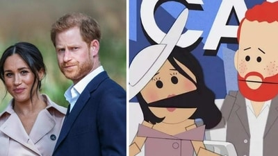 Prince Harry and Meghan Markle were roasted in a recent episode of American animated satire series 'South Park.' Prince Harry and Meghan Markle were roasted in a recent episode of American animated satire series 'South Park.'