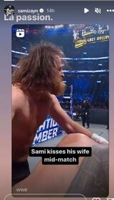 Sami Zayn's Instagram post (Twitter) Sami Zayn's Instagram post (Twitter)