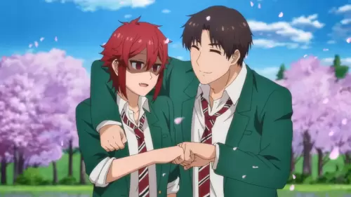 Tomo-chan Is A Girl! is a short-form anime that follows the story of a tomboyish girl who is in love with her childhood friend but he sees her as just one of the guys. (Lay-duce) Tomo-chan Is A Girl! is a short-form anime that follows the story of a tomboyish girl who is in love with her childhood friend but he sees her as just one of the guys. (Lay-duce)