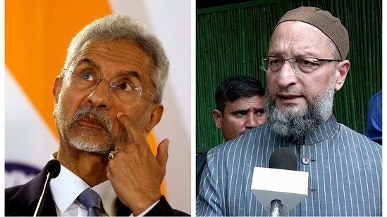 Owaisi attacked the government once again on the LAC issues questioning Jaishankar's defence in his interview with news agency ANI.