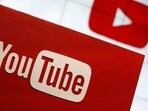 FILE PHOTO: A YouTube logo seen at the YouTube Space LA in Playa Del Rey, Los Angeles, California, United States October 21, 2015.   REUTERS/Lucy Nicholson/File Photo