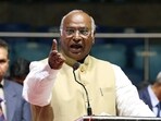 Congress President Mallikarjun Kharge.
