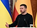 Ukrainian President Volodymyr Zelensky. Ukrainian President Volodymyr Zelensky.