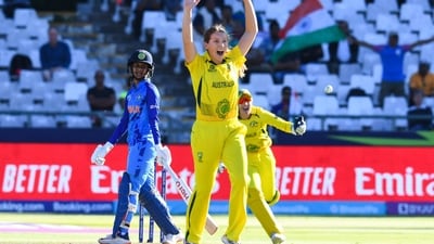 Ashleigh Gardner and Darcie Brown were in good form and bagged two wickets each for Australia. (AFP)