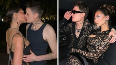 Francesca Farago with boyfriend Jesse Sullivan.