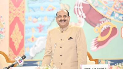 Lok Sabha Speaker Om Birla inaugurated the 19th Annual Zone III Conference of Commonwealth Parliamentary Association (CPA) in Gangtok on Thursday. (Twitter/Om Birla) Lok Sabha Speaker Om Birla inaugurated the 19th Annual Zone III Conference of Commonwealth Parliamentary Association (CPA) in Gangtok on Thursday. (Twitter/Om Birla)