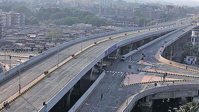 SCLR was a project developed by the Mumbai Metropolitan Region Development Authority (MMRDA), and then commissioner T Chandrashekhar, along with the state, had removed scores of hutments to create the bridge over the railway line. It was inaugurated in 2014 by the then chief minister Prithviraj Chavan. (HT PHOTO) SCLR was a project developed by the Mumbai Metropolitan Region Development Authority (MMRDA), and then commissioner T Chandrashekhar, along with the state, had removed scores of hutments to create the bridge over the railway line. It was inaugurated in 2014 by the then chief minister Prithviraj Chavan. (HT PHOTO)