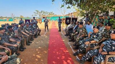 The CRPF is the largest paramilitary force in the country. (CRPF Twitter) The CRPF is the largest paramilitary force in the country. (CRPF Twitter)