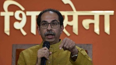 Shiv Sena Uddhav Thackeray ((Anshuman Poyrekar/HT PHOTO))