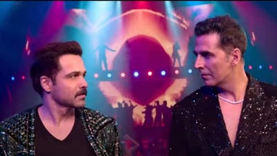 : Akshay Kumar and Emraan Hashmi in Selfiee song Main Khiladi.