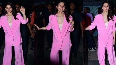 Alia Bhatt stepped out in Mumbai after private pictures leaked row. (Varinder Chawla) (Varinder Chawla)