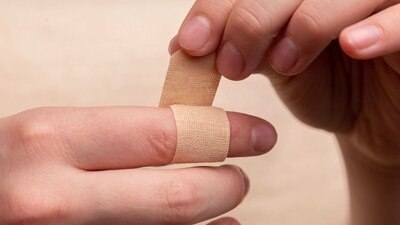 The bandage also actively monitors the healing process and then harmlessly dissolves into the body after it is no longer needed. (Unsplash/Representational image) The bandage also actively monitors the healing process and then harmlessly dissolves into the body after it is no longer needed. (Unsplash/Representational image)