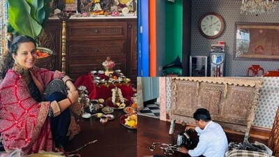 Step inside Kangana Ranaut's Mumbai house.