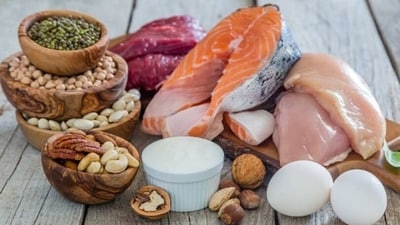 Protein rich food including fish, tofu, chicken, coconut oil and paneer should be taken on a daily basis. (Unsplash) Protein rich food including fish, tofu, chicken, coconut oil and paneer should be taken on a daily basis. (Unsplash)