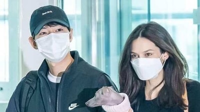 Song Joong Ki on reports about his wife Katy Louise Saunders.