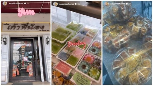 Anushka Sharma is doing a lot of food shopping. Anushka Sharma is doing a lot of food shopping.