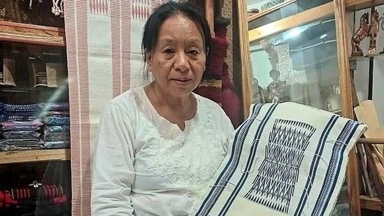 On January 25, the weaver (linen loom) from Nagaland, Neihunuo Sorhie was awarded the prestigious Padma Shri, the fourth-highest civilian award for her contribution to the field of arts. (file photo)