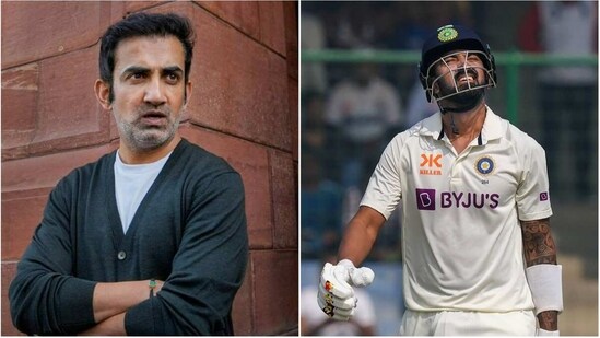 Gautam Gambhir; KL Rahul (File/ANI)