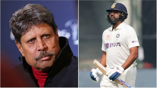 Kapil Dev; Rohit Sharma (File/ANI)