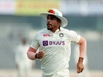 Dhaka, Dec 22 (ANI): India's Umesh Yadav in action on the Day 1 of the 2nd Test match between Bangladesh and India, at Shere Bangla National Stadium, in Dhaka on Thursday. (ANI Photo)
Dhaka, Dec 22 (ANI): India's Umesh Yadav in action on the Day 1 of the 2nd Test match between Bangladesh and India, at Shere Bangla National Stadium, in Dhaka on Thursday. (ANI Photo)