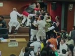 Full-scale fight erupts in the MCD house.