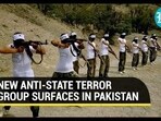NEW ANTI-STATE TERROR GROUP SURFACES IN PAKISTAN NEW ANTI-STATE TERROR GROUP SURFACES IN PAKISTAN