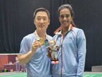 Park Tae-sang with PV Sindhu(Instagram)