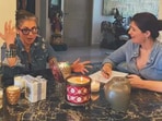 Twinkle Khanna shares a glimpse of her house in recent photos with mother Dimple Kapadia.