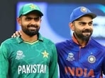 Pakistan skipper Babar Azam and former India captain Virat Kohli Pakistan skipper Babar Azam and former India captain Virat Kohli