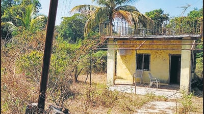 Alibaug, India - February 24, 2023: Seven people including four sarpanchs, and three gramsevaks of Korlai village in Alibaug have been booked for cheating and other offences in connection with the alleged purchase of 19 bungalows by Thackeray family from Anvay Naik. BJP leader Kirit Somaiya had made these allegations. The FIR does not name anyone from Thackeray family, in Alibaug, India, on Friday, February 24, 2023. (HT Photo) (Hindustan Times) Alibaug, India - February 24, 2023: Seven people including four sarpanchs, and three gramsevaks of Korlai village in Alibaug have been booked for cheating and other offences in connection with the alleged purchase of 19 bungalows by Thackeray family from Anvay Naik. BJP leader Kirit Somaiya had made these allegations. The FIR does not name anyone from Thackeray family, in Alibaug, India, on Friday, February 24, 2023. (HT Photo) (Hindustan Times)