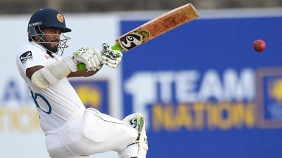 Dimuth Karunaratne in action for Sri Lanka. (File) Dimuth Karunaratne in action for Sri Lanka. (File)